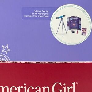 American Girl Science Fair set